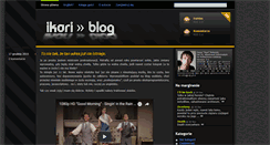 Desktop Screenshot of blog.ikari.pl
